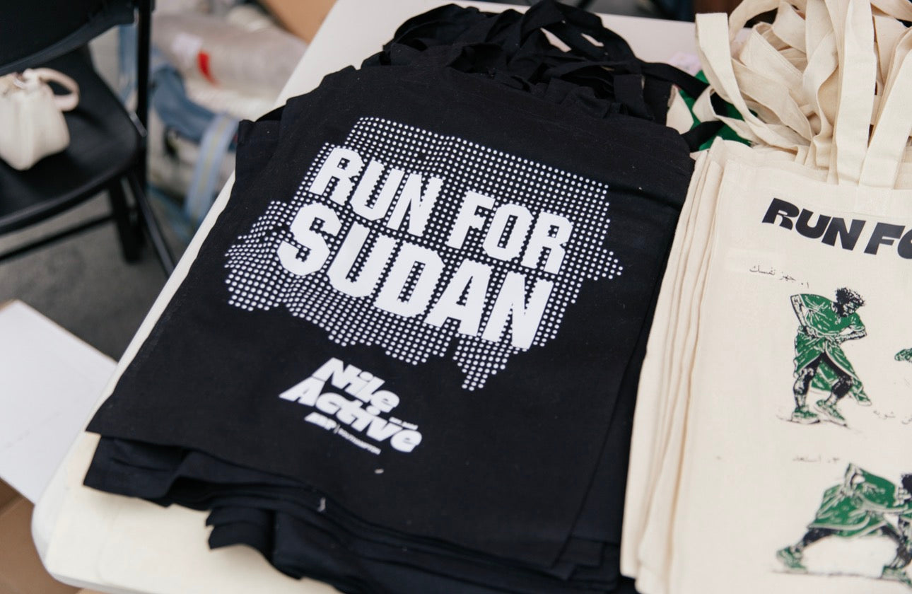 Run for Sudan Tote Bag