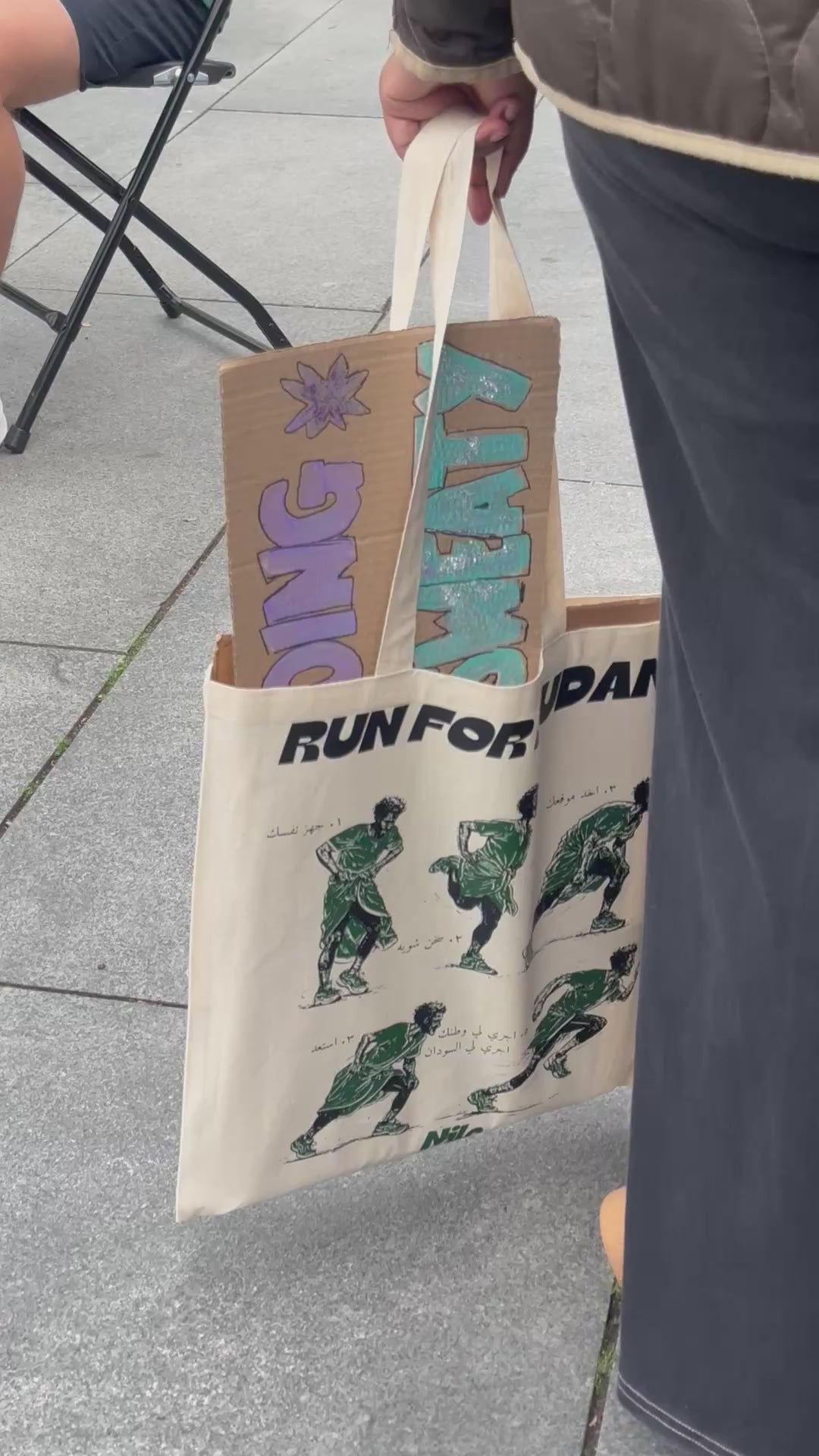 Jalabya Runner Totebag